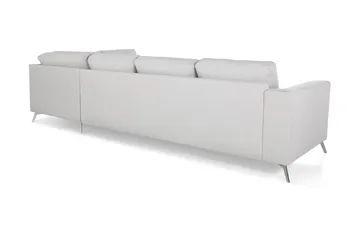 Ocean Lyx 4-sits Högervänd L-formad Schäslongsoffa i Tyg - Ljusgrå - Products - Möbler - Soffa - Divansoffa & schäslongsoffa - 4 sits soffa med divan