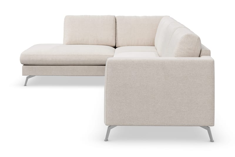 Ocean Lyx 4-sits Vänstervänd L-formad Schäslongsoffa i Tyg - Beige - Products - Möbler - Soffa - Divansoffa & schäslongsoffa - 4 sits soffa med divan