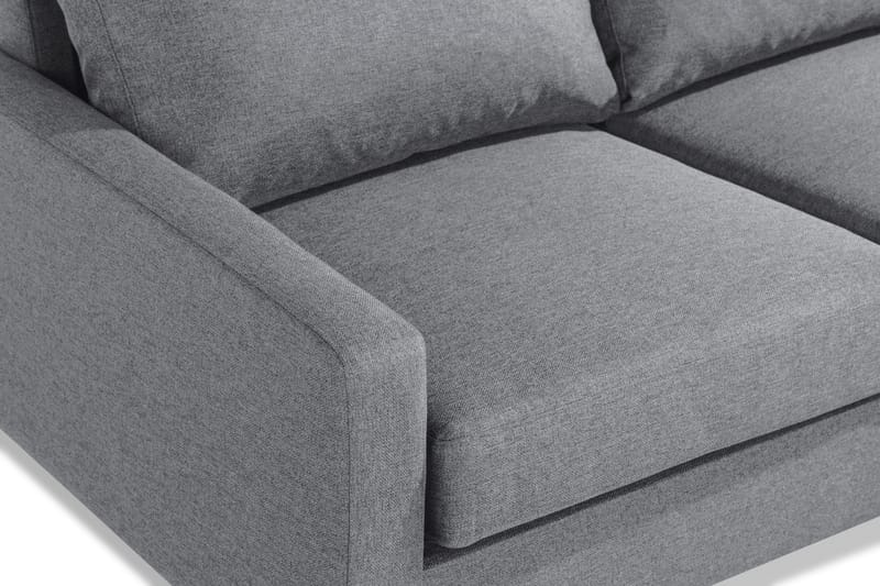 Peppe 4-sits Högervänd L-formad Schäslongsoffa i Tyg - Ljusgrå - Products - Möbler - Soffa - Divansoffa & schäslongsoffa - 4 sits soffa med divan