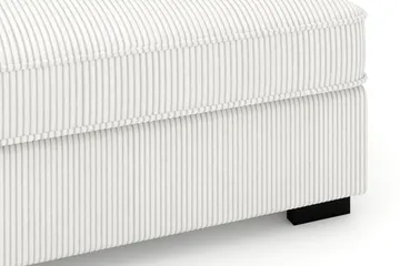 Rossita 4-sits Högervänd L-formad Djup Schäslongsoffa i Manchester - Offwhite - Products - Möbler - Soffa - Divansoffa & schäslongsoffa - 4 sits soffa med divan