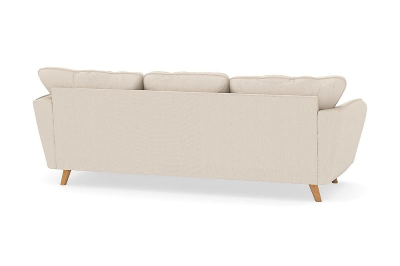 Trend Lyx 3-sits Högervänd L-formad Divansoffa i Manchester - Beige - Products - Möbler - Soffa - Divansoffa & schäslongsoffa - 4 sits soffa med divan