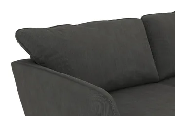 Trend Lyx 3-sits Högervänd L-formad Divansoffa i Manchester - Mörkgrå - Products - Möbler - Soffa - Divansoffa & schäslongsoffa - 4 sits soffa med divan