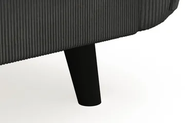 Trend Lyx 3-sits Högervänd L-formad Divansoffa i Manchester - Mörkgrå - Products - Möbler - Soffa - Divansoffa & schäslongsoffa - 4 sits soffa med divan