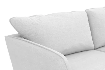 Trend Lyx 3-sits Högervänd L-formad Divansoffa i Tyg - Ljusgrå - Products - Möbler - Soffa - Divansoffa & schäslongsoffa - 4 sits soffa med divan