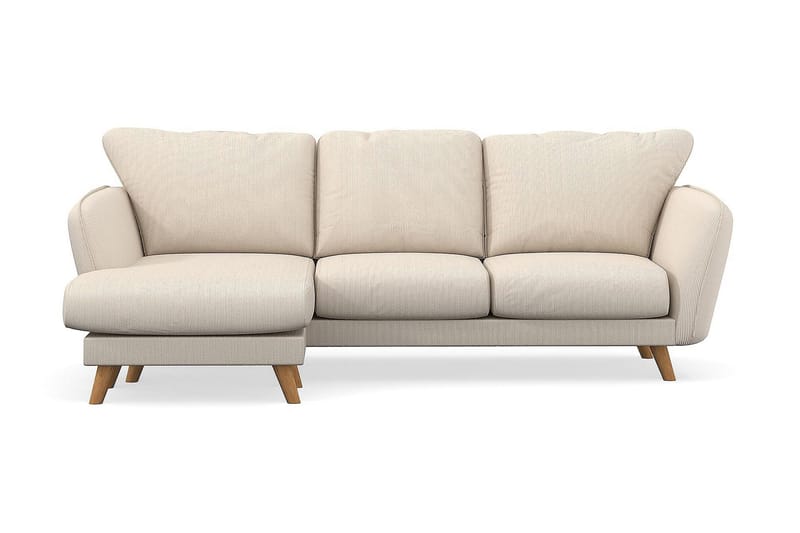 Trend Lyx 3-sits Vänstervänd L-formad Divansoffa i Manchester - Beige - Products - Möbler - Soffa - Divansoffa & schäslongsoffa - 4 sits soffa med divan