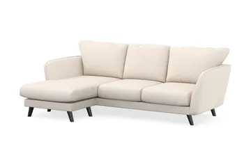 Trend Lyx 3-sits Vänstervänd L-formad Divansoffa i Manchester - Beige - Products - Möbler - Soffa - Divansoffa & schäslongsoffa - 4 sits soffa med divan