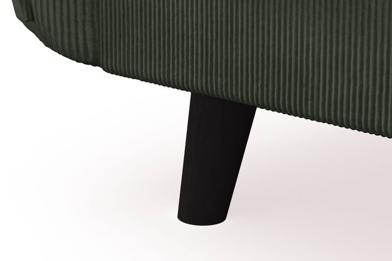 Trend Lyx 3-sits Vänstervänd L-formad Divansoffa i Manchester - Mörkgrön - Products - Möbler - Soffa - Divansoffa & schäslongsoffa - 4 sits soffa med divan
