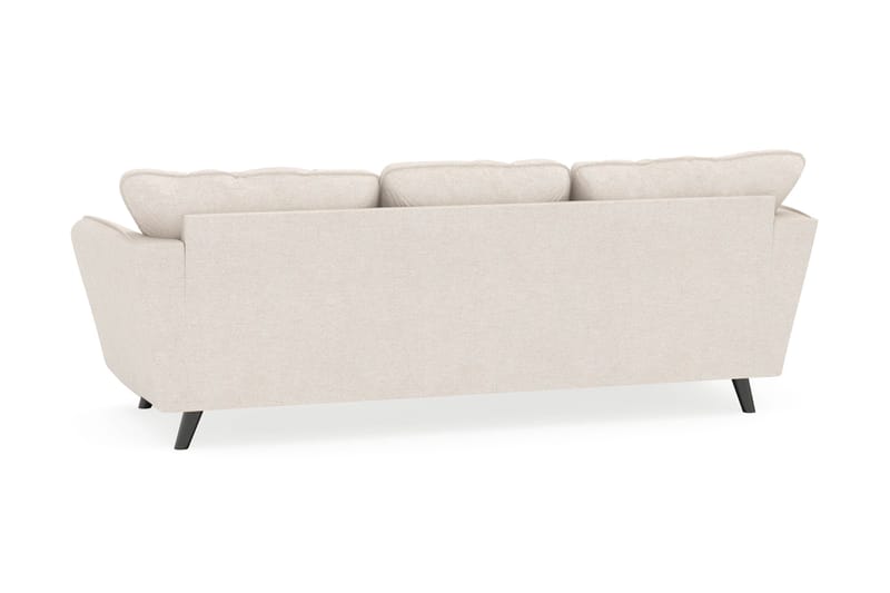 Trend Lyx 3-sits Vänstervänd L-formad Divansoffa i Tyg - Beige - Products - Möbler - Soffa - Divansoffa & schäslongsoffa - 4 sits soffa med divan