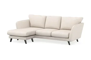 Trend Lyx 3-sits Vänstervänd L-formad Divansoffa i Tyg - Beige - Products - Möbler - Soffa - Divansoffa & schäslongsoffa - 4 sits soffa med divan