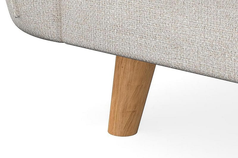 Trend Lyx 3-sits Vänstervänd L-formad Divansoffa i Tyg - Beige - Products - Möbler - Soffa - Divansoffa & schäslongsoffa - 4 sits soffa med divan