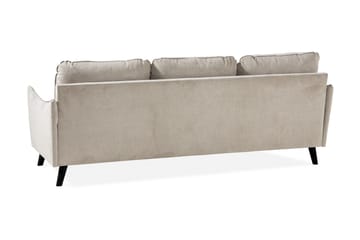Trend Lyx 3-sits Vänstervänd L-formad Divansoffa i Tyg - Beige - Products - Möbler - Soffa - Divansoffa & schäslongsoffa - 4 sits soffa med divan