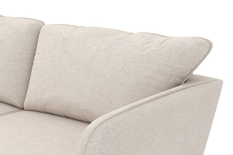 Trend Lyx 3-sits Vänstervänd L-formad Divansoffa i Tyg - Beige - Products - Möbler - Soffa - Divansoffa & schäslongsoffa - 4 sits soffa med divan