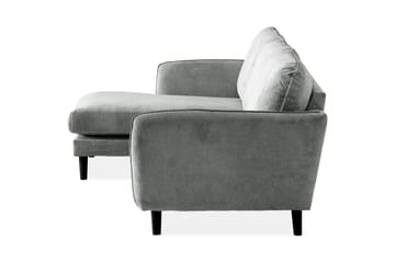 Trend Lyx 3-sits Vänstervänd L-formad Divansoffa i Tyg - Grå - Products - Möbler - Soffa - Divansoffa & schäslongsoffa - 4 sits soffa med divan