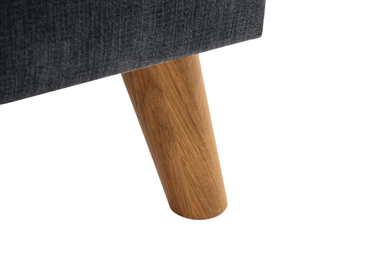 Trend Lyx 3-sits Vänstervänd L-formad Divansoffa i Tyg - Mörkgrå - Products - Möbler - Soffa - Divansoffa & schäslongsoffa - 4 sits soffa med divan