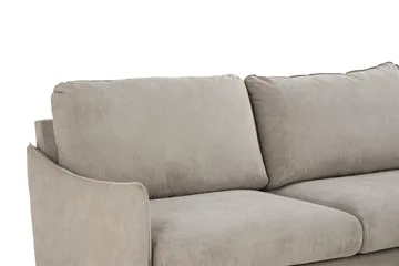 Trend Lyx 4-sits Högervänd L-formad Schäslongsoffa i Tyg - Beige - Products - Möbler - Soffa - Divansoffa & schäslongsoffa - 4 sits soffa med divan