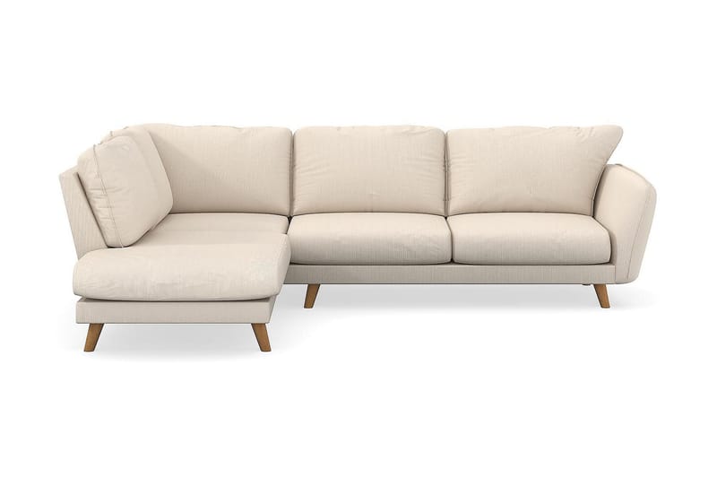 Trend Lyx 4-sits Vänstervänd L-formad Schäslongsoffa i Manchester - Beige - Products - Möbler - Soffa - Divansoffa & schäslongsoffa - 4 sits soffa med divan