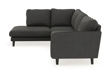 Trend Lyx 4-sits Vänstervänd L-formad Schäslongsoffa i Manchester - Mörkgrå - Products - Möbler - Soffa - Divansoffa & schäslongsoffa - 4 sits soffa med divan
