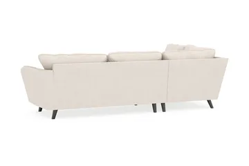 Trend Lyx 4-sits Vänstervänd L-formad Schäslongsoffa i Tyg - Beige - Products - Möbler - Soffa - Divansoffa & schäslongsoffa - 4 sits soffa med divan
