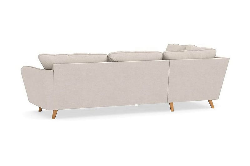 Trend Lyx 4-sits Vänstervänd L-formad Schäslongsoffa i Tyg - Beige - Products - Möbler - Soffa - Divansoffa & schäslongsoffa - 4 sits soffa med divan