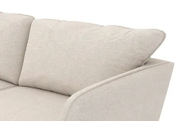 Trend Lyx 4-sits Vänstervänd L-formad Schäslongsoffa i Tyg - Beige - Products - Möbler - Soffa - Divansoffa & schäslongsoffa - 4 sits soffa med divan