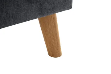Trend Lyx 4-sits Vänstervänd L-formad Schäslongsoffa i Tyg - Mörkgrå - Products - Möbler - Soffa - Divansoffa & schäslongsoffa - 4 sits soffa med divan