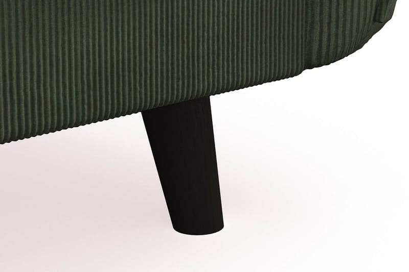 Trend Lyx 4-sits Vänstervänd U-formad Soffa med Divan och Schäslong i Manchester - Mörkgrön - Products - Möbler - Soffa - Divansoffa & schäslongsoffa - 4 sits soffa med divan