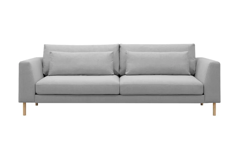 Florenz 3-sits Tygsoffa - Ljusgrå - Products - Möbler - Soffa - 3 sits soffa