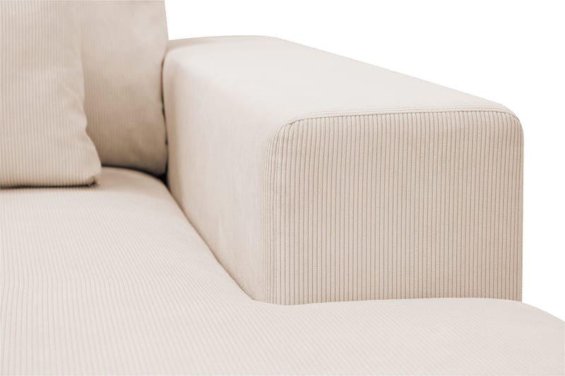 Grande 5-sits U-Soffa med Divan Höger - Beige Manchester - Products - Möbler - Soffa - U-soffa