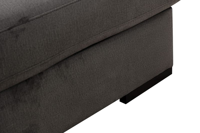 Grande 5-sits U-Soffa med Divan Höger - Mörkgrå Sammet - Products - Möbler - Soffa - Sammetssoffa