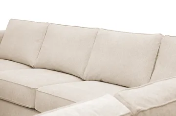 Optus 5-sits Hörnsoffa med divan vändbar - Beige - Products - Möbler - Soffa - Hörnsoffa