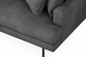 Menard 6-sits Vänstervänd L-formad Hörnsoffa i Manchester - Grå - Products - Möbler - Soffa - Hörnsoffa