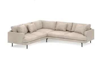 Menard 6-sits Vänstervänd L-formad Hörnsoffa i Manchester - Greige - Products - Möbler - Soffa - Hörnsoffa