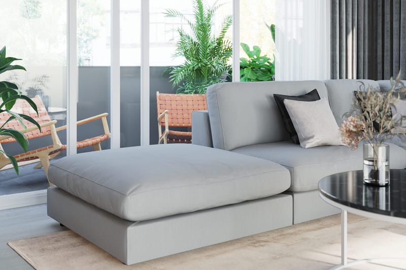Arken 1-sits Hörnmodul i Tyg - Grå - Products - Möbler - Soffa - Modulsoffa - Hörnmodul