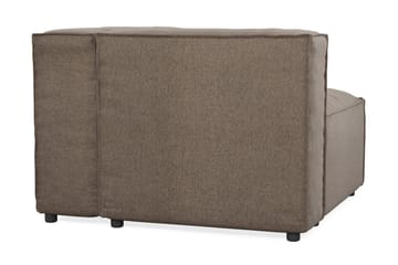 Cubo 1-sits Högermodul i Tyg 108 cm bred - Grå - Products - Möbler - Soffa - Modulsoffa - Övriga moduler till modulsoffa