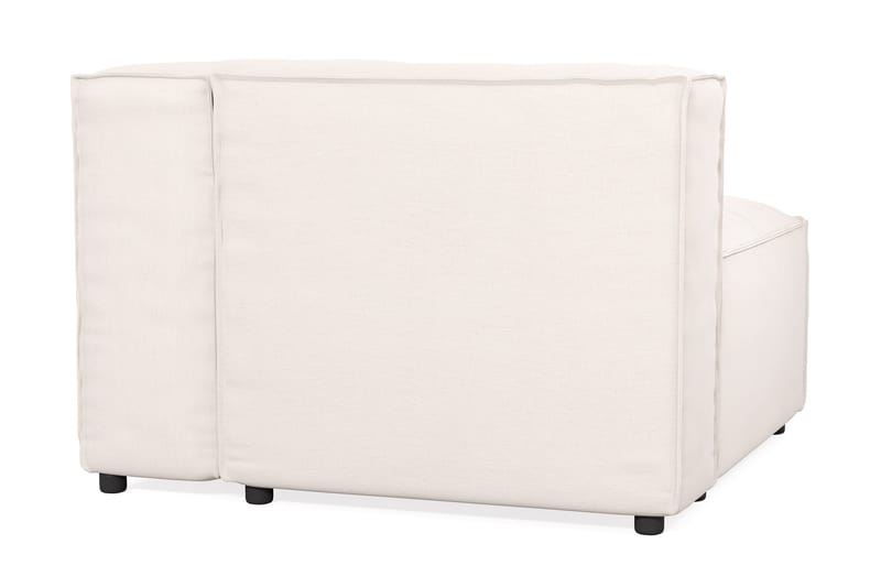 Cubo 1-sits Högermodul i Tyg 108 cm bred - Ljusbeige - Products - Möbler - Soffa - Modulsoffa - Övriga moduler till modulsoffa