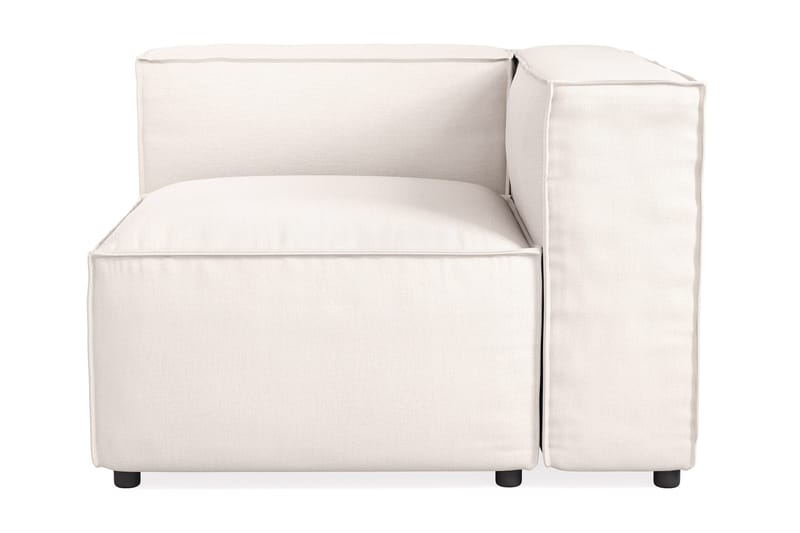 Cubo 1-sits Högermodul i Tyg 108 cm bred - Ljusbeige - Products - Möbler - Soffa - Modulsoffa - Övriga moduler till modulsoffa