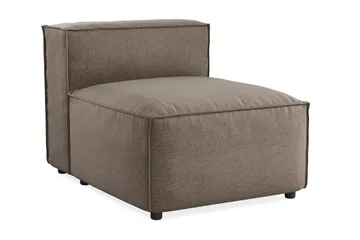 Cubo 1-sits Mittmodul i Tyg 80 cm bred - Grå - Products - Möbler - Soffa - Modulsoffa - Mittmodul