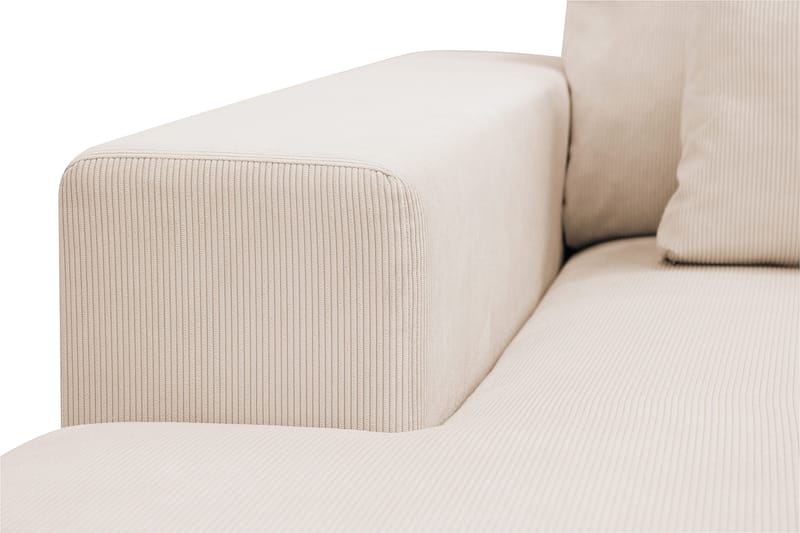 Grande Stor 7-sits U-Soffa med Divan Vänster - Beige Manchester - Products - Möbler - Soffa - Modulsoffa - Komplett modulsoffa