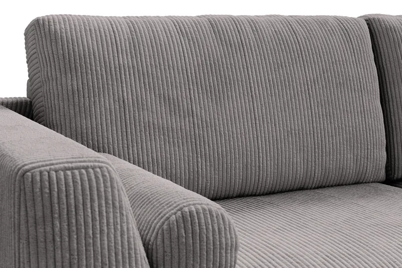 Ocean Lyx 3-sits Manchestersoffa - Mörkgrå - Products - Möbler - Soffa - 3 sits soffa