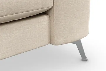 Ocean Lyx 3-sits Sammetssoffa - Beige - Products - Möbler - Soffa - 3 sits soffa