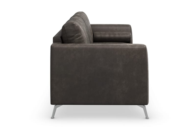 Ocean Lyx 3-sits Soffa i Konstläder - Svart - Products - Möbler - Soffa - 2 sits soffa