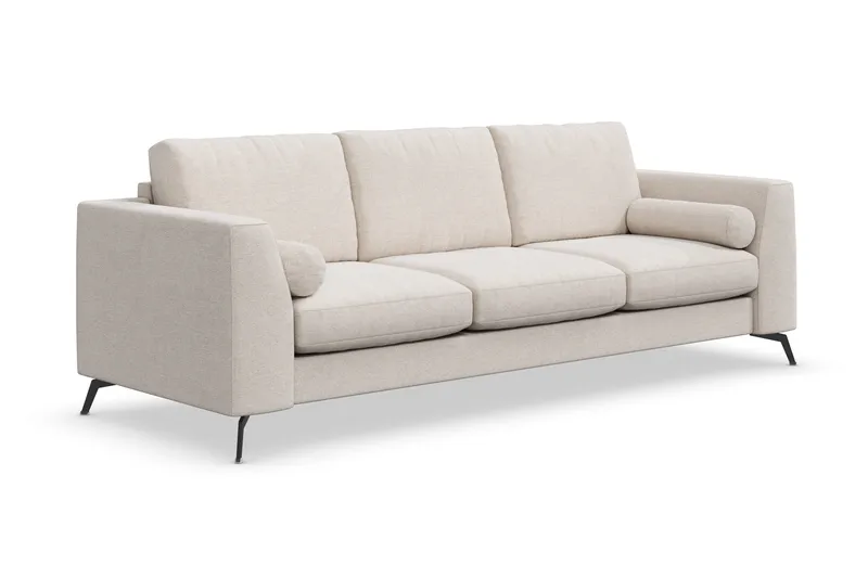 Ocean Lyx 3-sits Tygsoffa - Beige - Products - Möbler - Soffa - 3 sits soffa