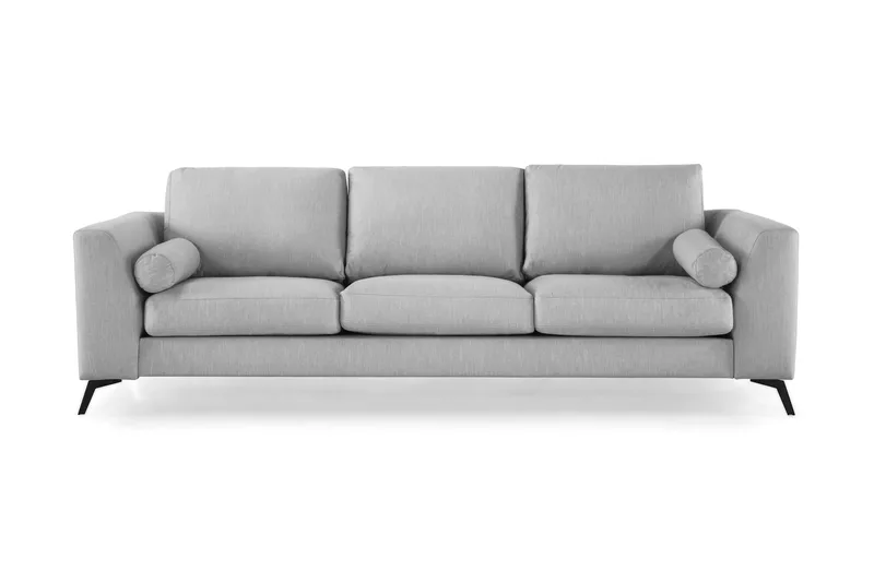 Ocean Lyx 3-sits Tygsoffa - Grå - Products - Möbler - Soffa - 4 sits soffa