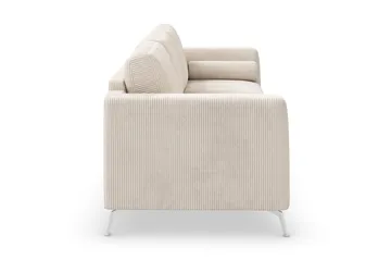 Ocean Lyx 4-sits Manchestersoffa - Beige - Products - Möbler - Soffa - 4 sits soffa