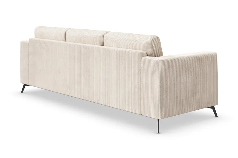 Ocean Lyx 4-sits Manchestersoffa - Beige - Products - Möbler - Soffa - 4 sits soffa