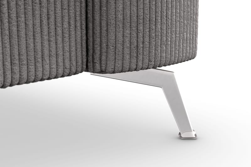 Ocean Lyx 4-sits Manchestersoffa - Mörkgrå - Products - Möbler - Soffa - 4 sits soffa