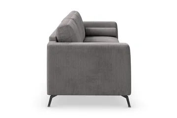 Ocean Lyx 4-sits Manchestersoffa - Mörkgrå - Products - Möbler - Soffa - 4 sits soffa