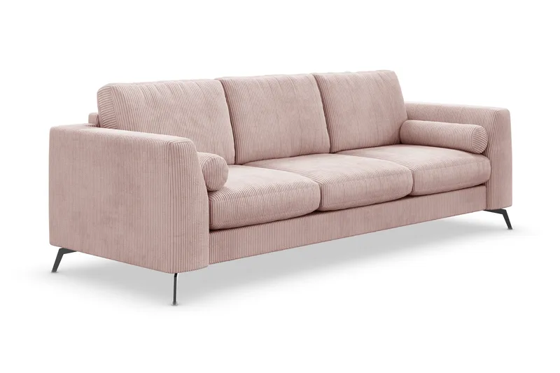 Ocean Lyx 4-sits Manchestersoffa - Rosa - Products - Möbler - Soffa - 4 sits soffa