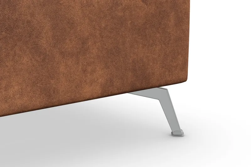 Ocean Lyx 5-sits Vändbar L-formad Hörnsoffa i Konstläder - Brun - Products - Möbler - Soffa - Hörnsoffa