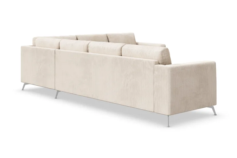 Ocean Lyx 5-sits Vändbar L-formad Hörnsoffa i Manchester - Beige - Products - Möbler - Soffa - Hörnsoffa